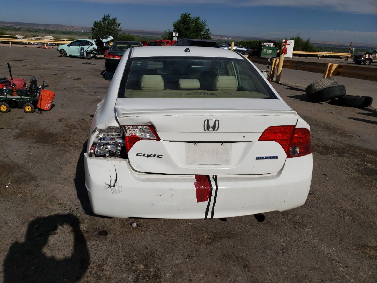 2007 Honda Civic Hybrid VIN: JHMFA362X7S008248 Lot: 59294714