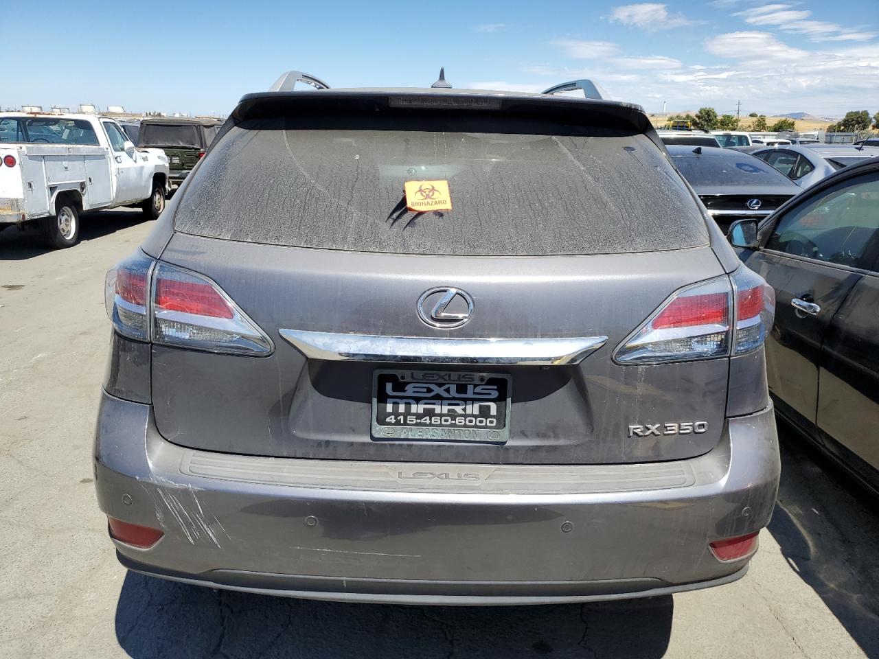 2013 Lexus Rx 350 Base VIN: 2T2BK1BA3DC176210 Lot: 58557224