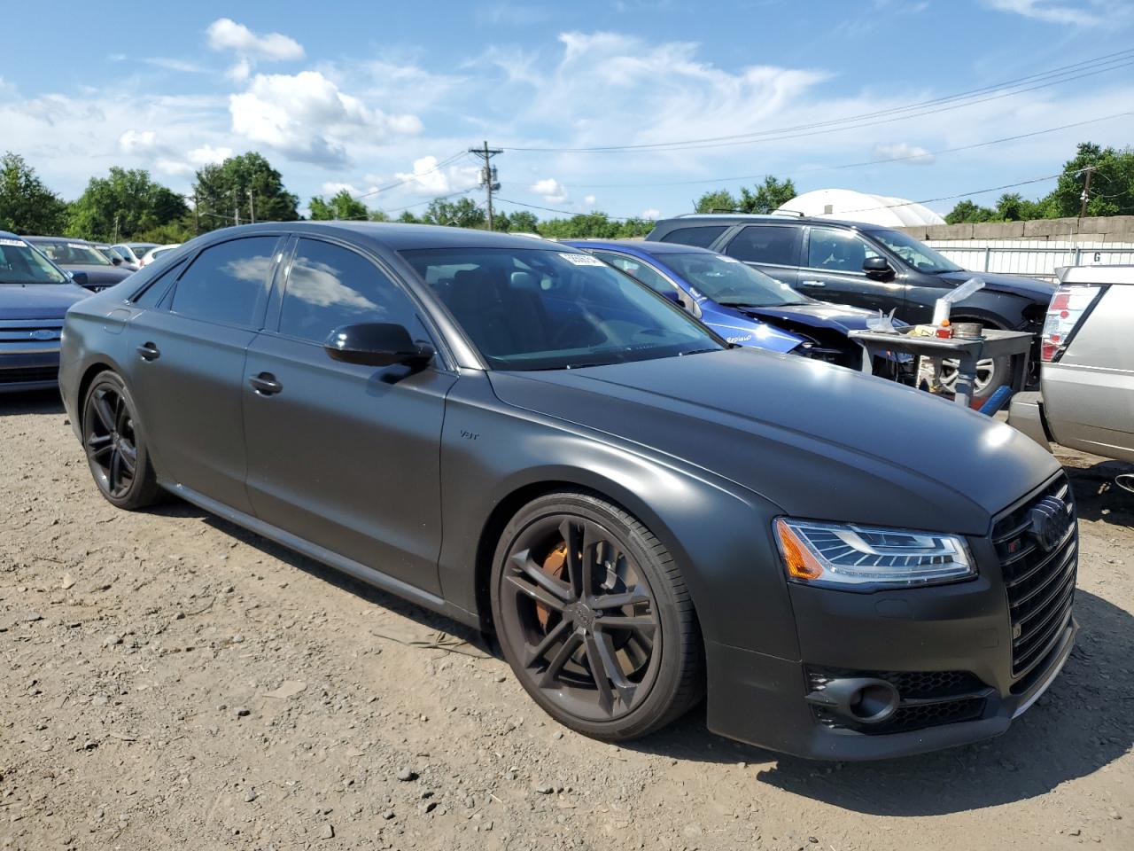 2015 Audi S8 Quattro VIN: WAUK2AFD3FN015524 Lot: 58506754