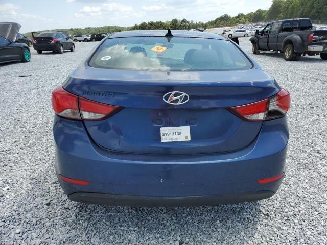  HYUNDAI ELANTRA 2015 Granatowy