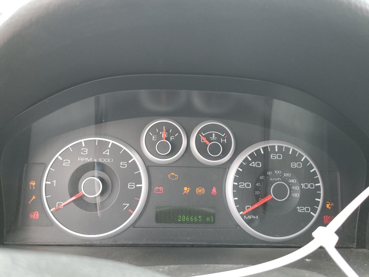 2007 Ford Fusion Sel VIN: 3FAHP08187R120074 Lot: 57291464