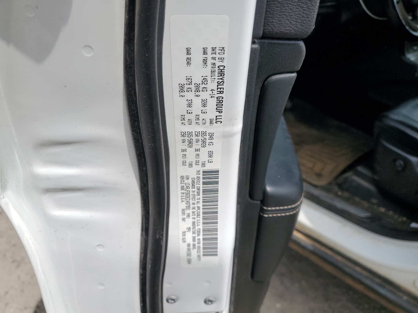 1C4RJFBG5EC497991 2014 Jeep Grand Cherokee Limited