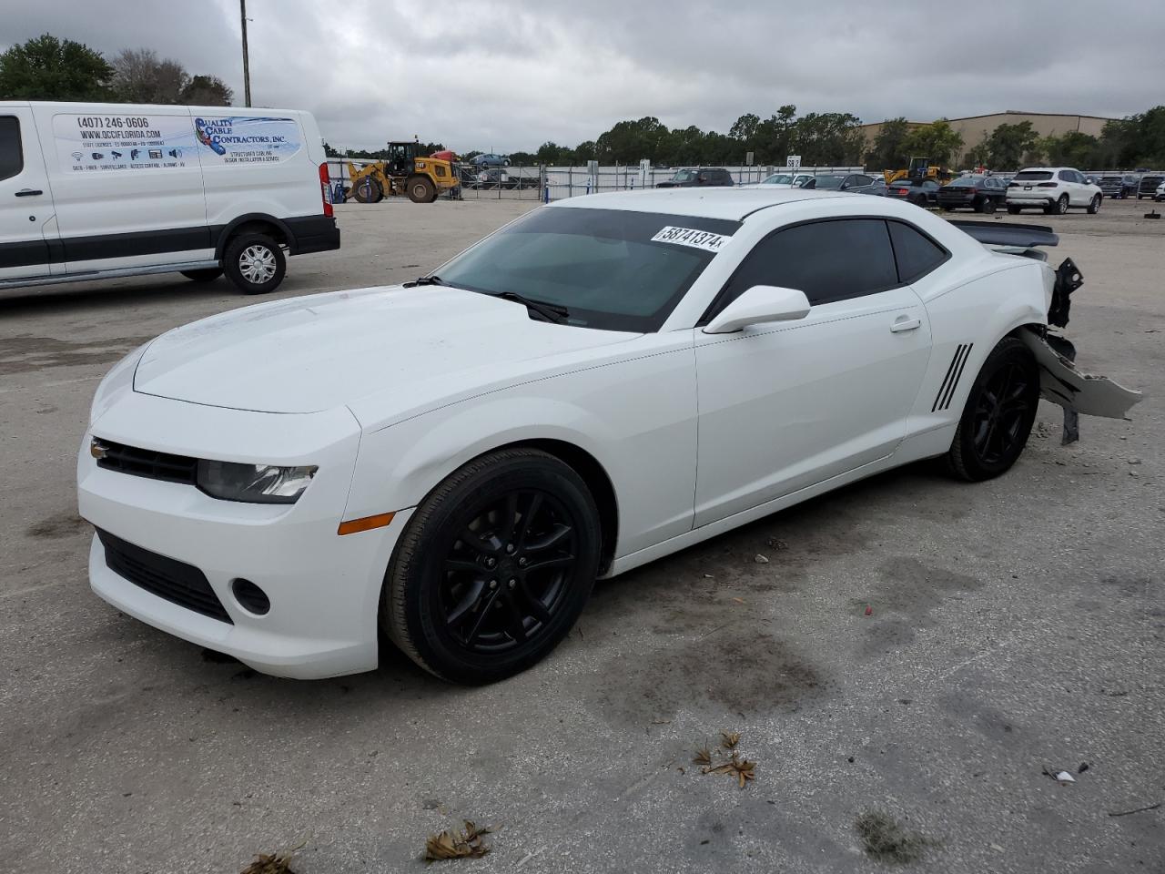 2014 Chevrolet Camaro Ls VIN: 2G1FA1E36E9216604 Lot: 58741374