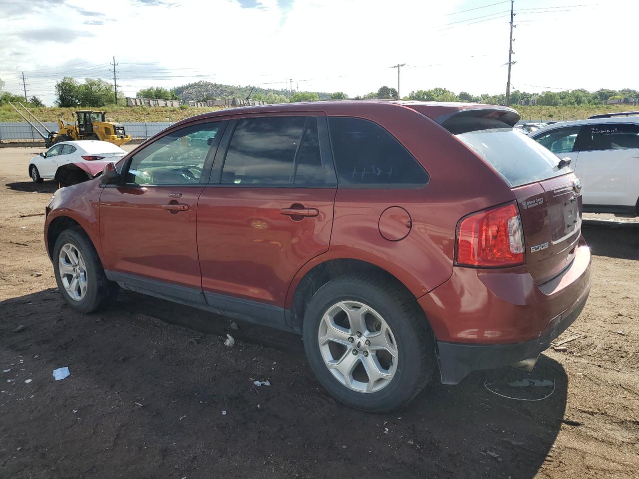 2014 Ford Edge Sel VIN: 2FMDK3JC3EBA30729 Lot: 59851654