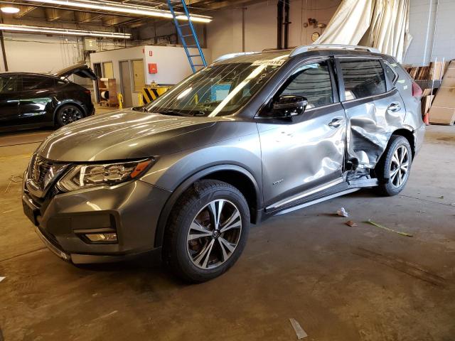 2018 Nissan Rogue Sv Hybrid за продажба в Elgin, IL - Side