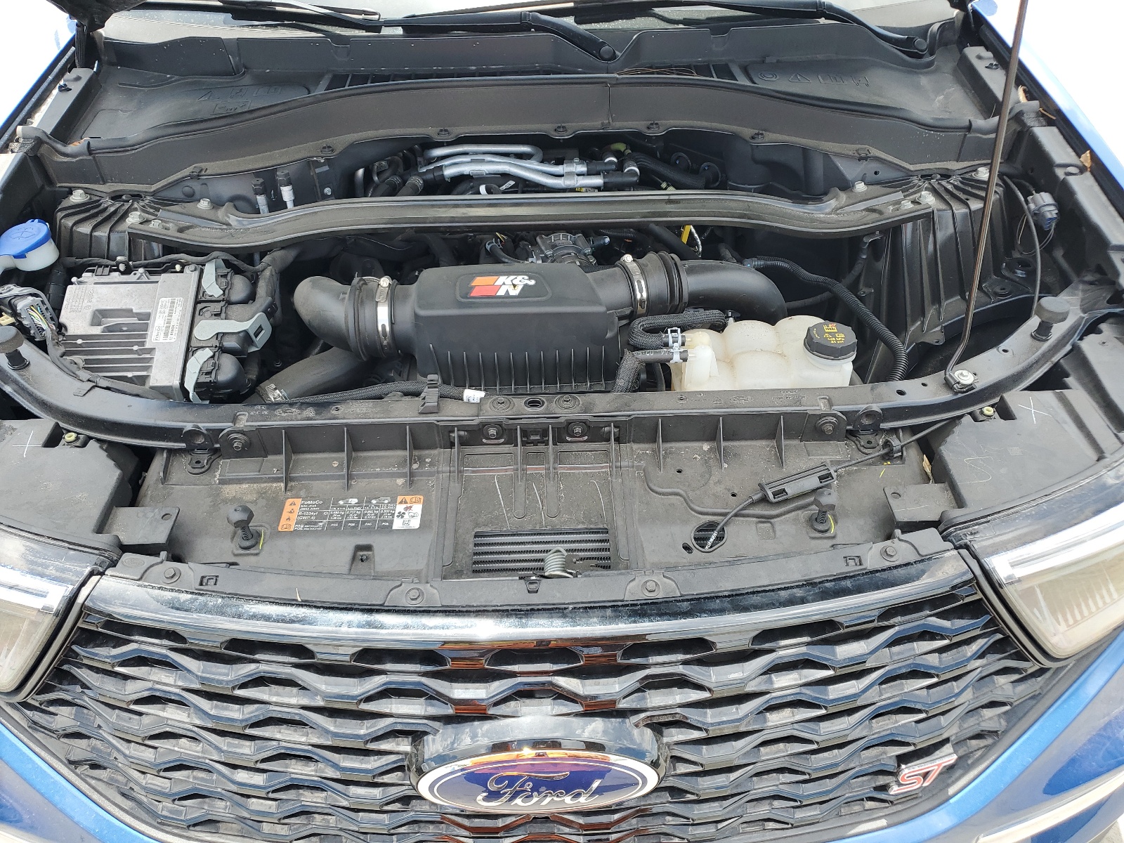 1FM5K8GC3MGA27202 2021 Ford Explorer St