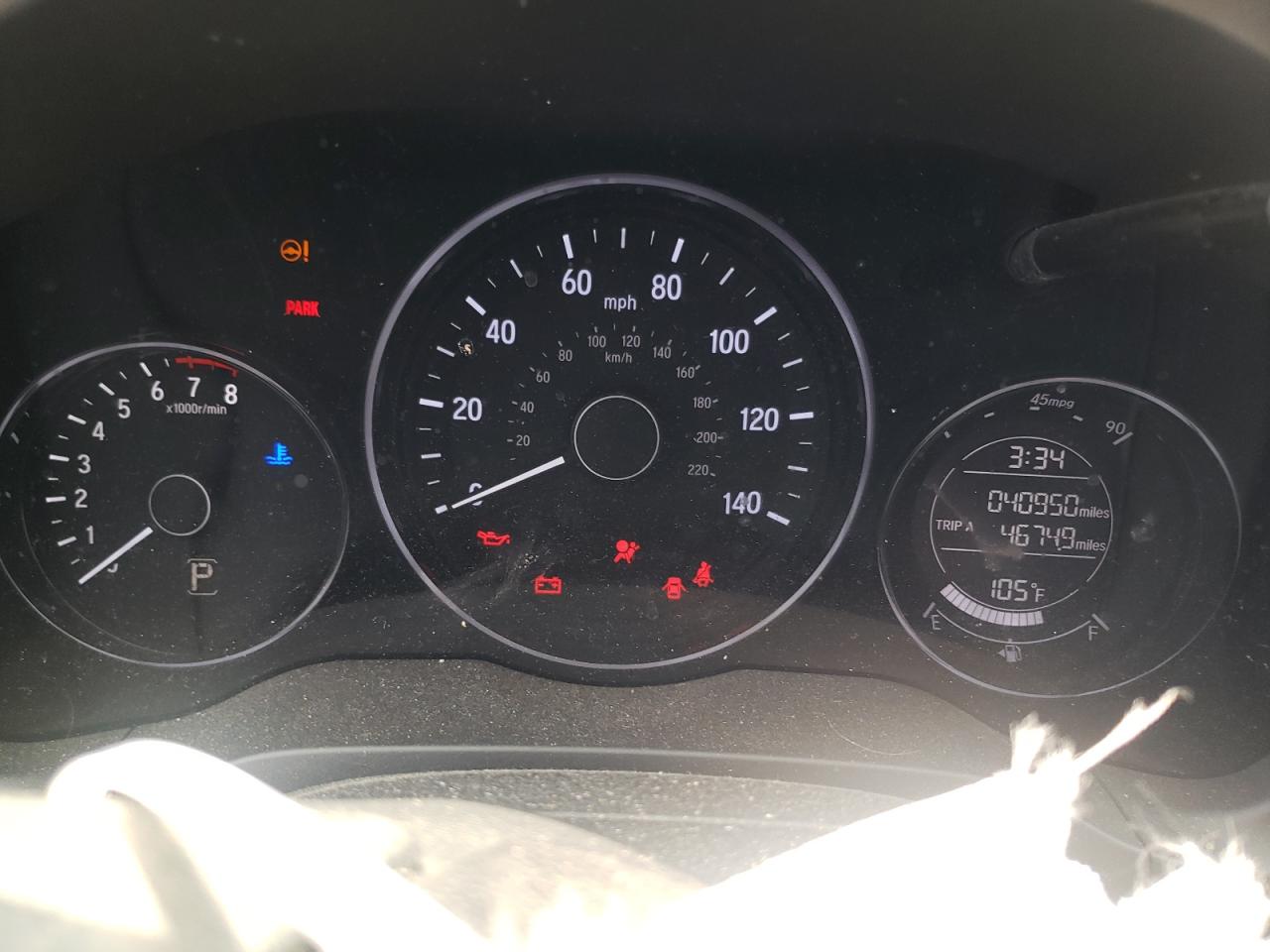 2019 Honda Hr-V Lx VIN: 3CZRU6H35KG728807 Lot: 59311044