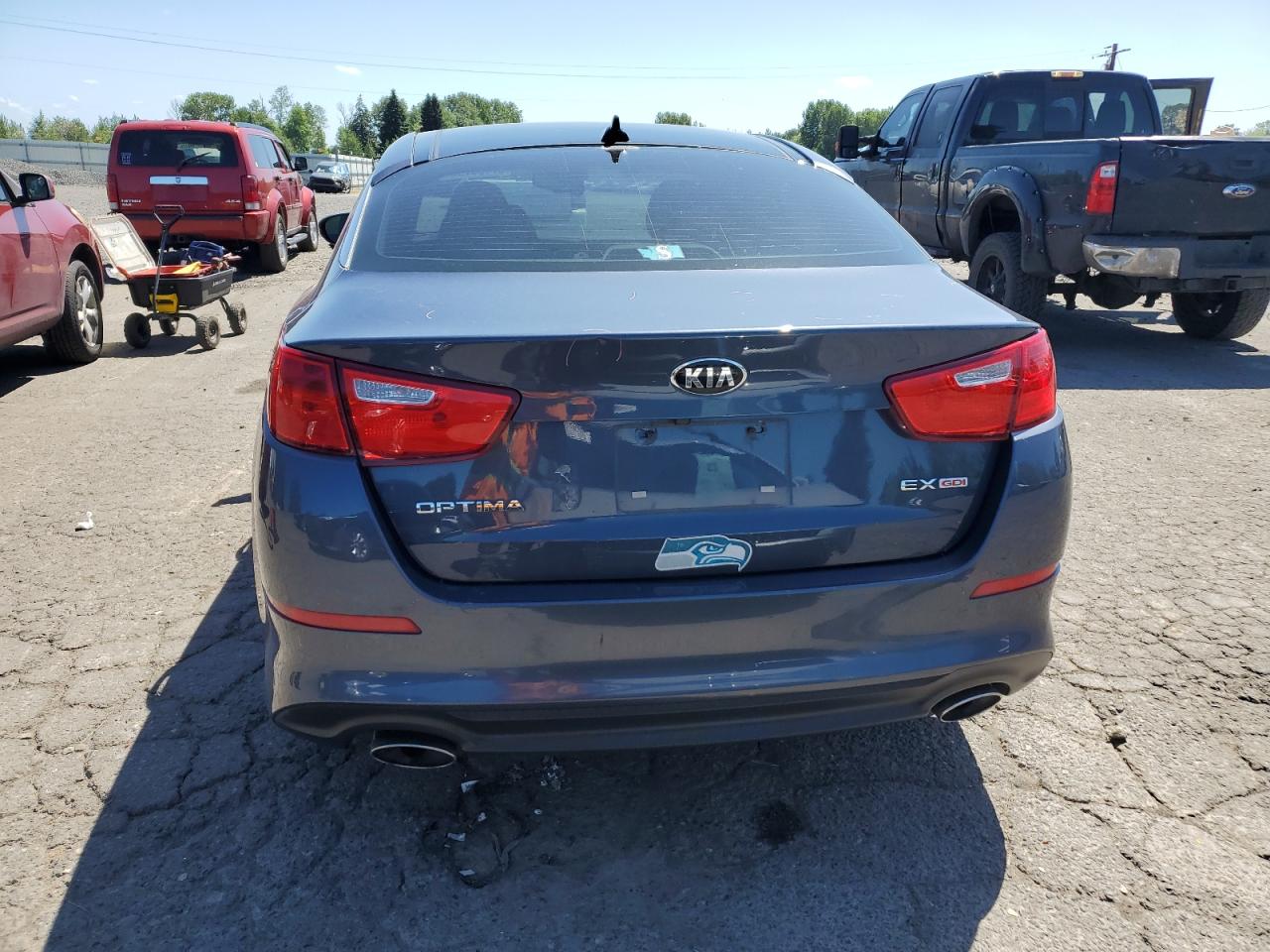 2015 Kia Optima Ex VIN: 5XXGN4A76FG372811 Lot: 57150794