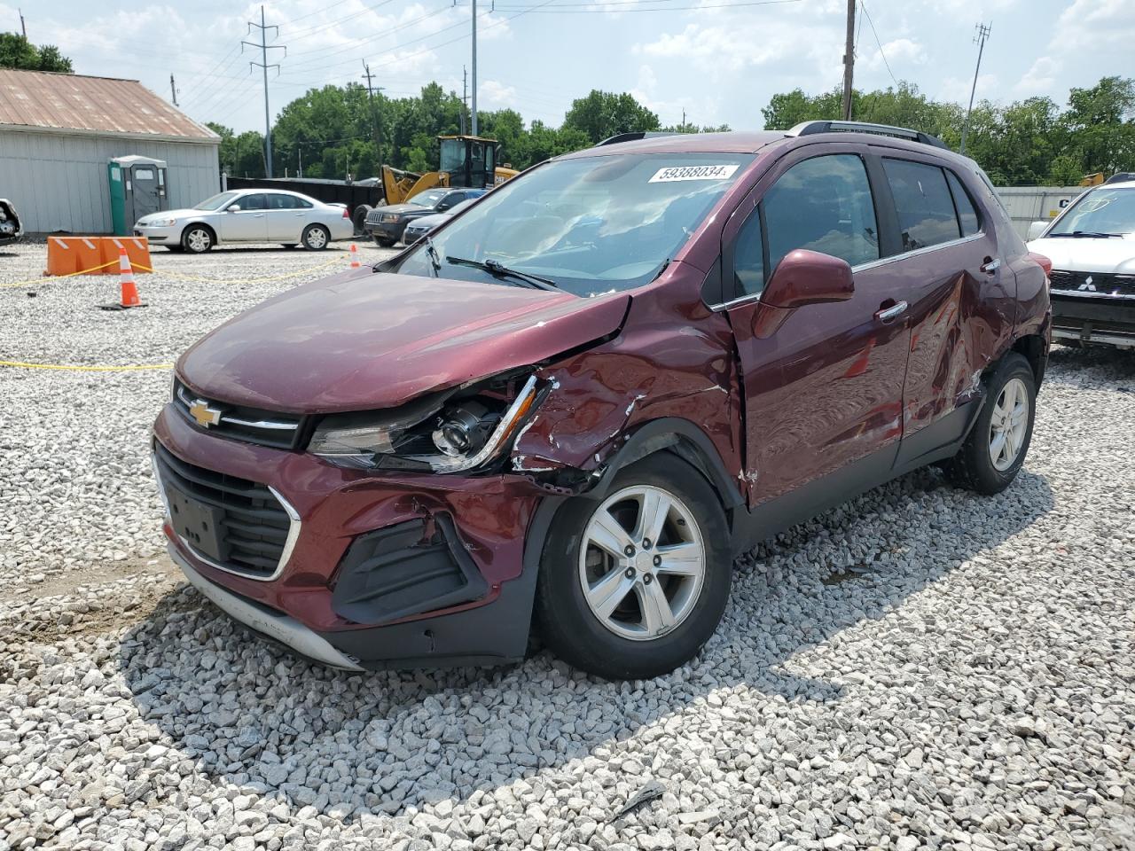 3GNCJLSB4HL237669 2017 CHEVROLET TRAX - Image 1