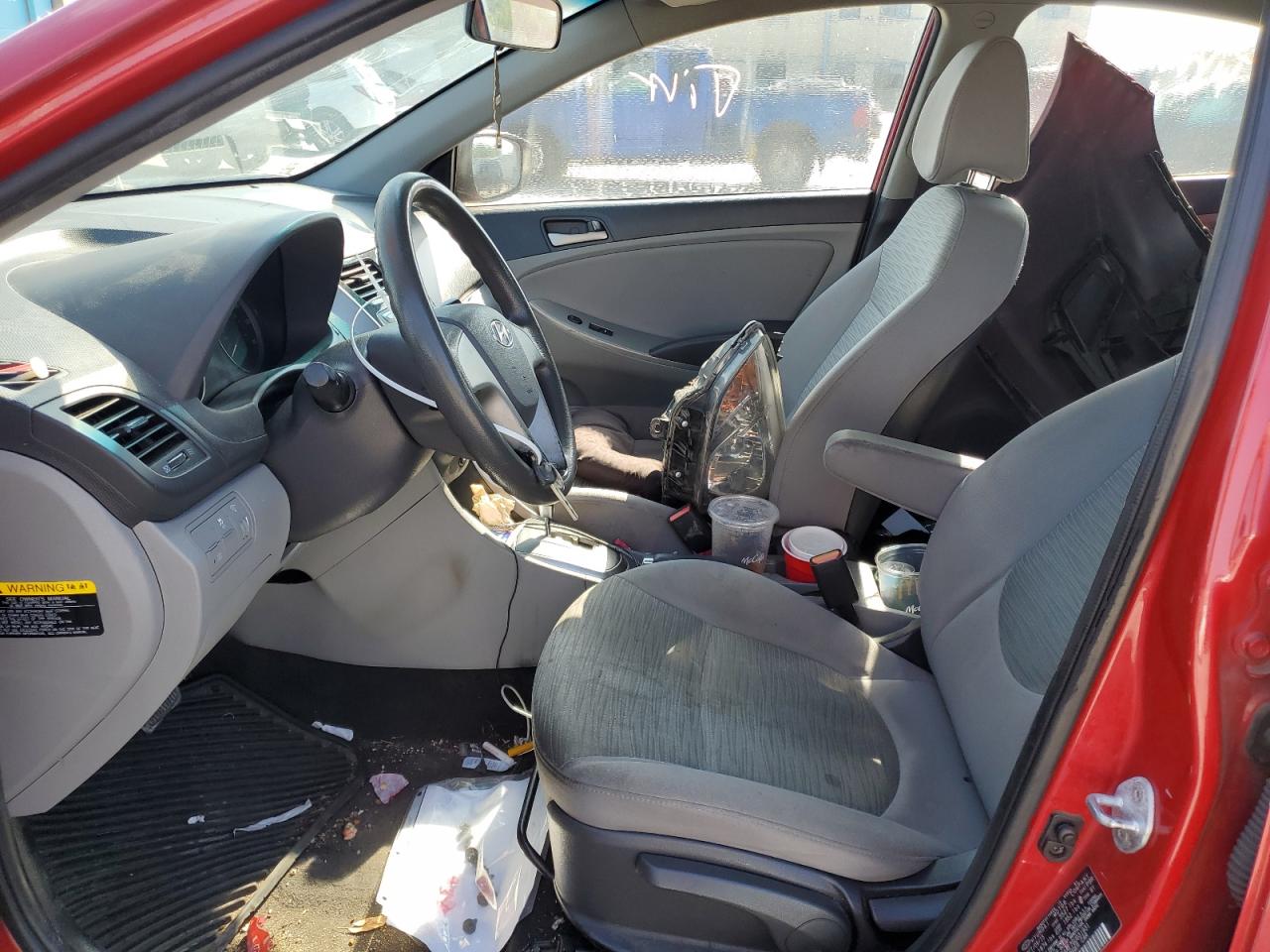 2016 Hyundai Accent Se VIN: KMHCT4AE7GU031931 Lot: 61014054