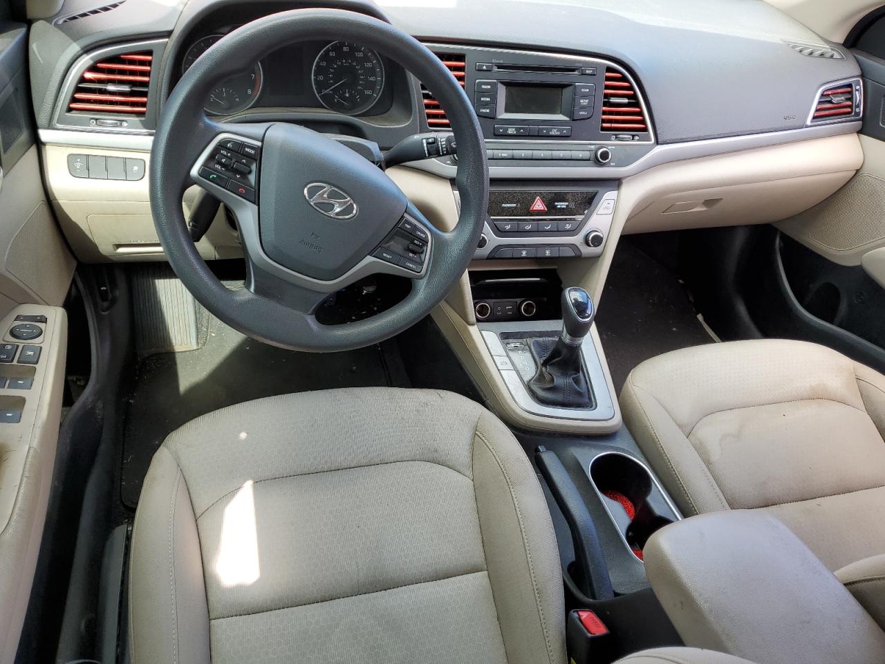 2017 Hyundai Elantra Se VIN: KMHD74LF2HU399224 Lot: 59872154