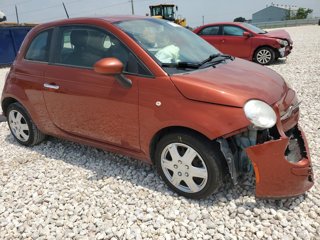 2012 Fiat 500 Pop VIN: 3C3CFFAR7CT383944 Lot: 57566394