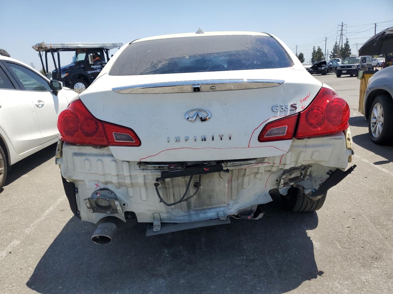 2007 Infiniti G35 VIN: JNKBV61E27M725365 Lot: 59702664