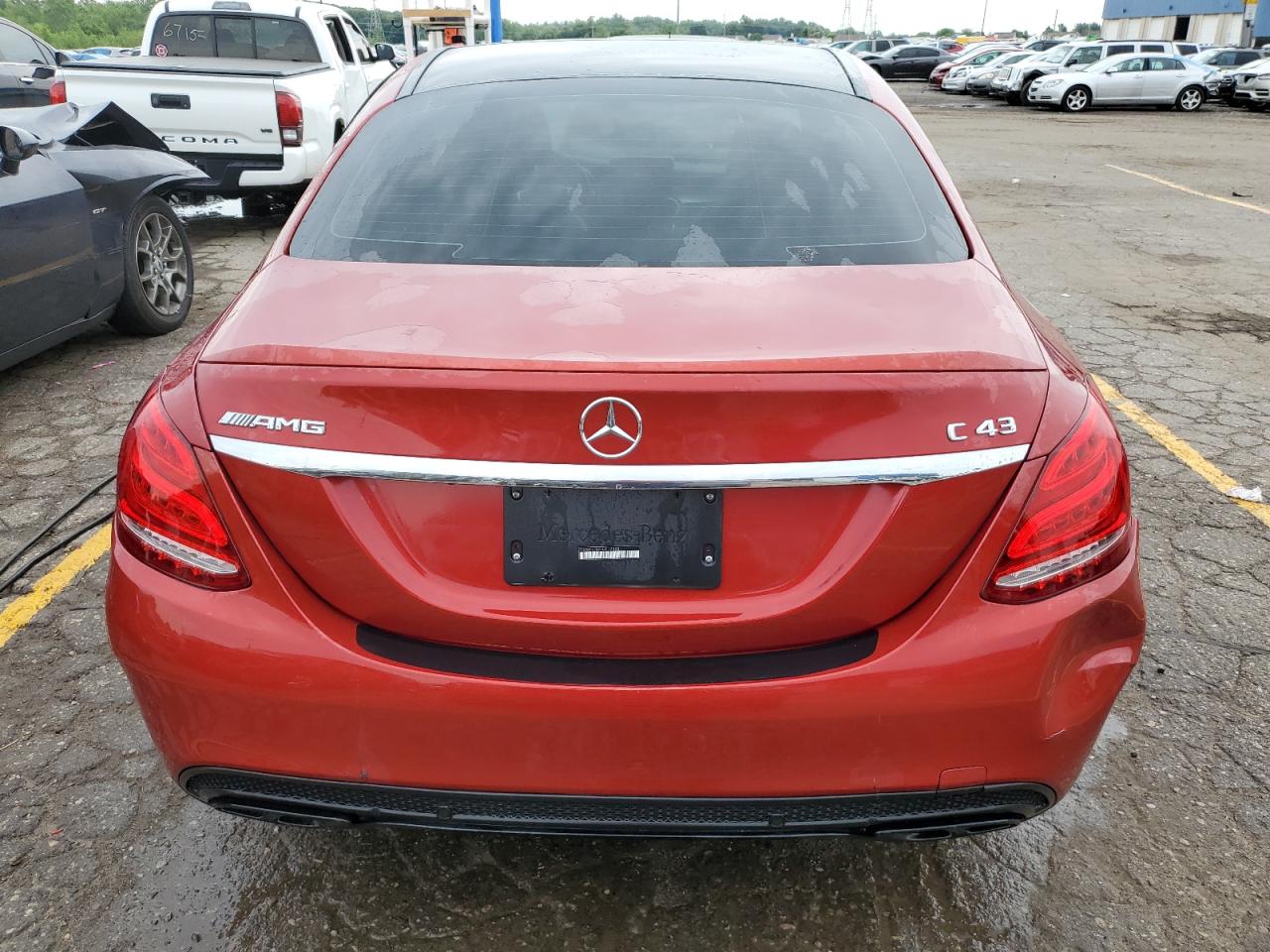 2017 Mercedes-Benz C 43 4Matic Amg VIN: 55SWF6EB6HU217988 Lot: 59069964