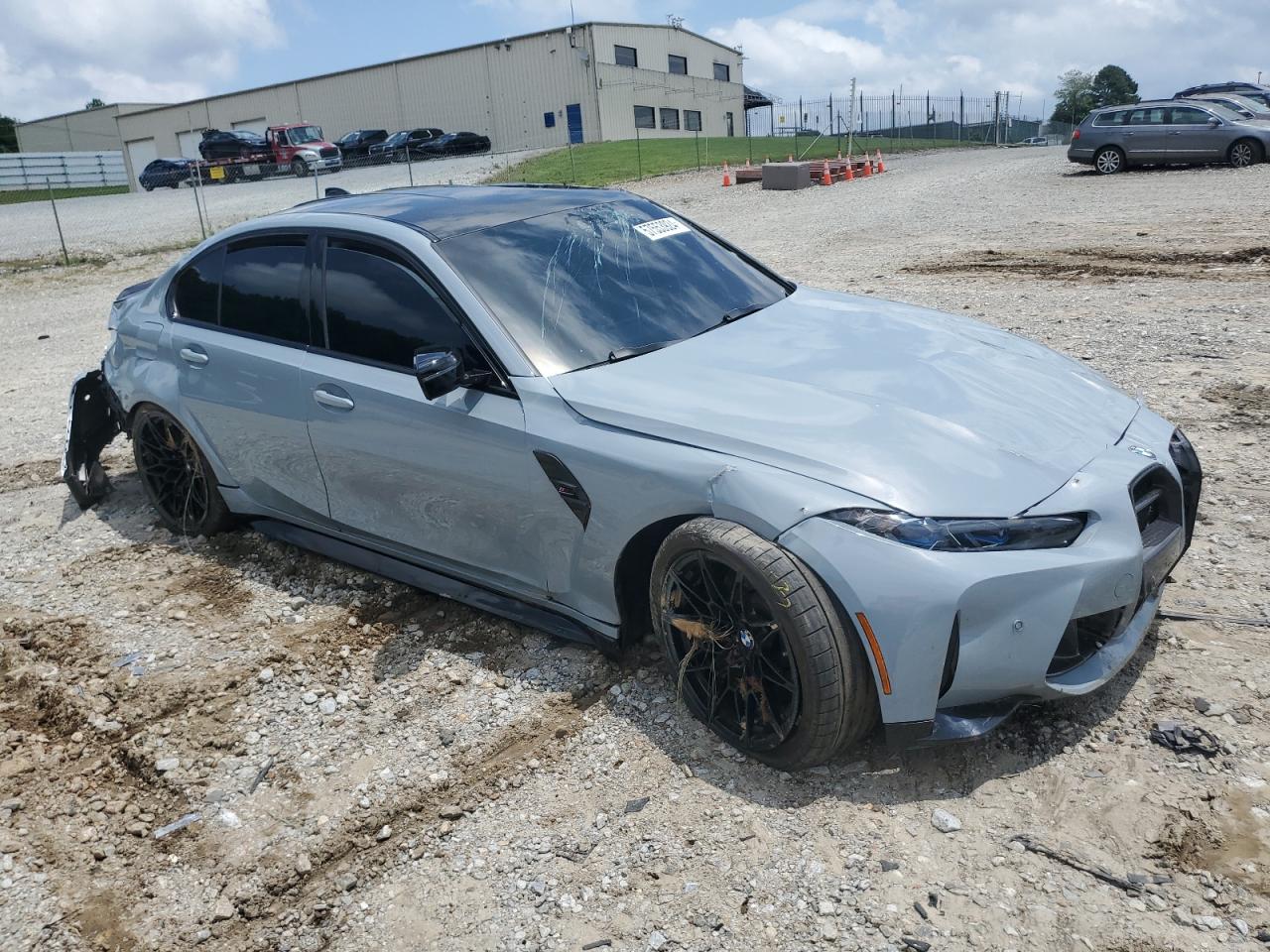 2022 BMW M3 Competition VIN: WBS33AY08NFM43637 Lot: 57553924