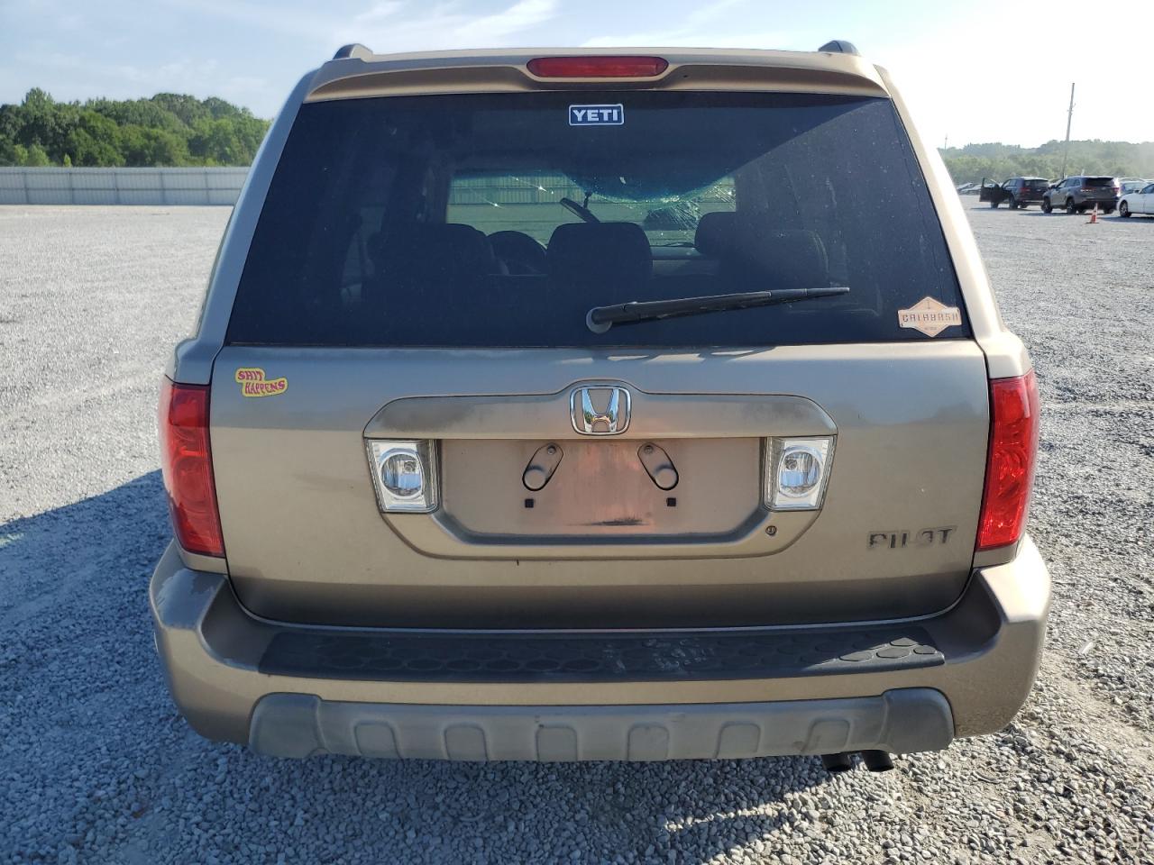 2003 Honda Pilot Exl VIN: 2HKYF18533H548167 Lot: 59839644