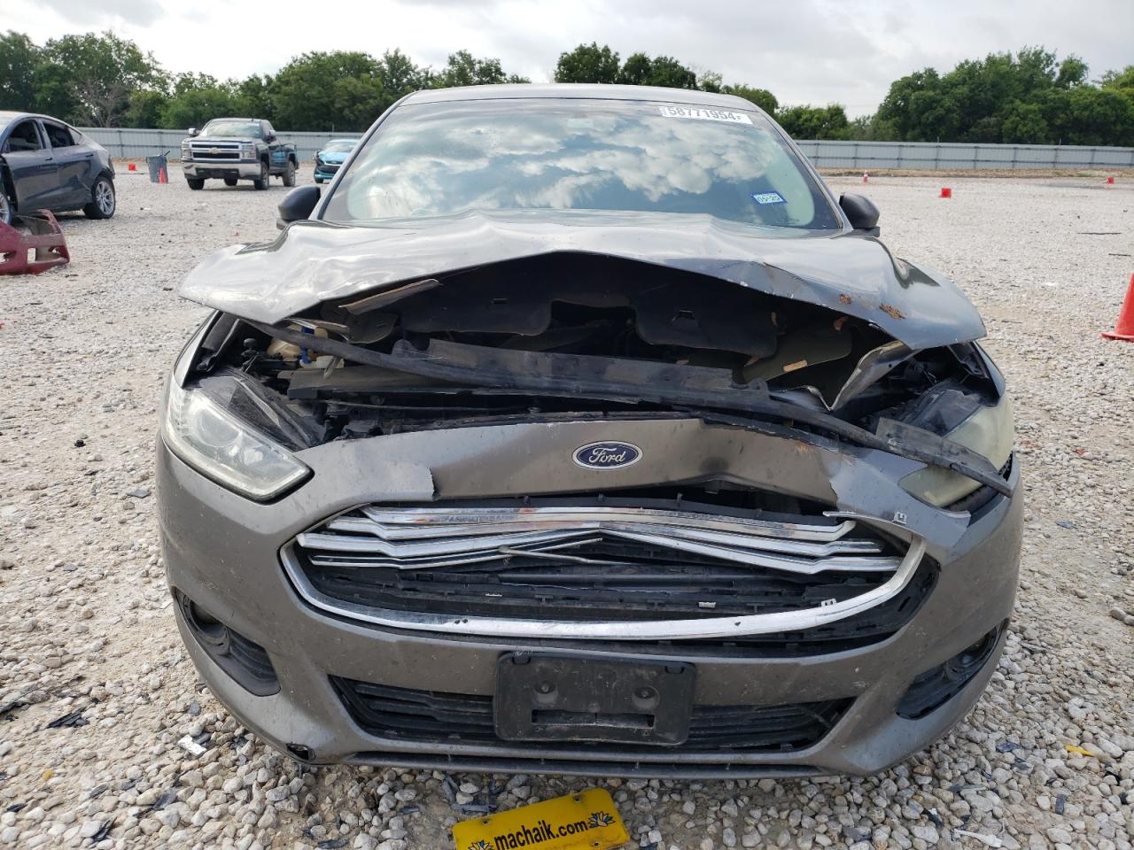 2014 Ford Fusion Se VIN: 3FA6P0H74ER390752 Lot: 58771954