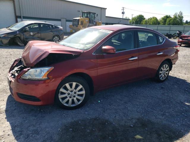  NISSAN SENTRA 2015 Czerwony