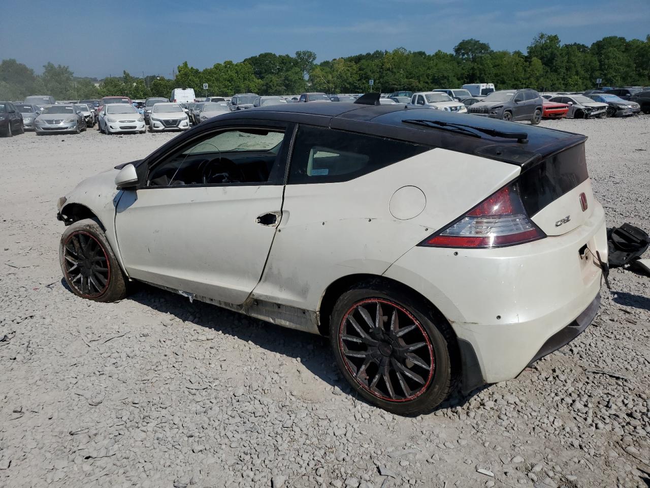 2011 Honda Cr-Z Ex VIN: JHMZF1C6XBS001383 Lot: 59298824