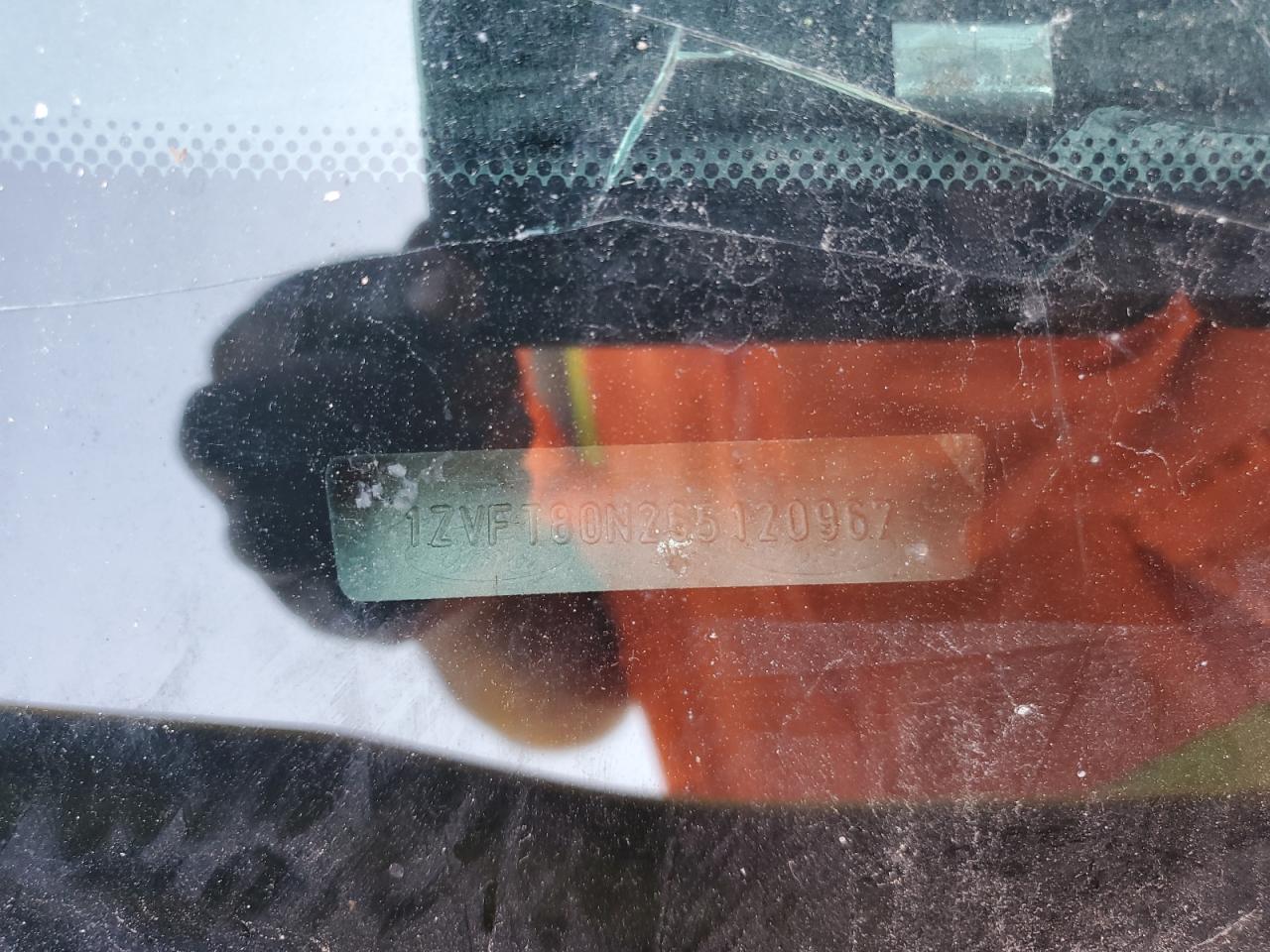 2006 Ford Mustang VIN: 1ZVFT80N265120967 Lot: 59036734