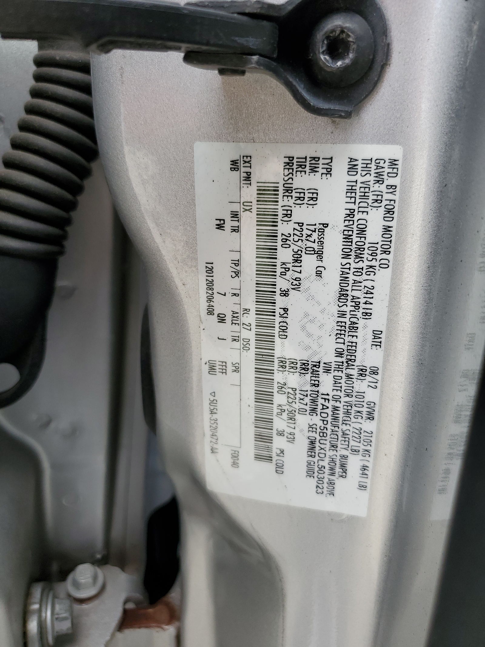 1FADP5BUXDL503023 2013 Ford C-Max Sel