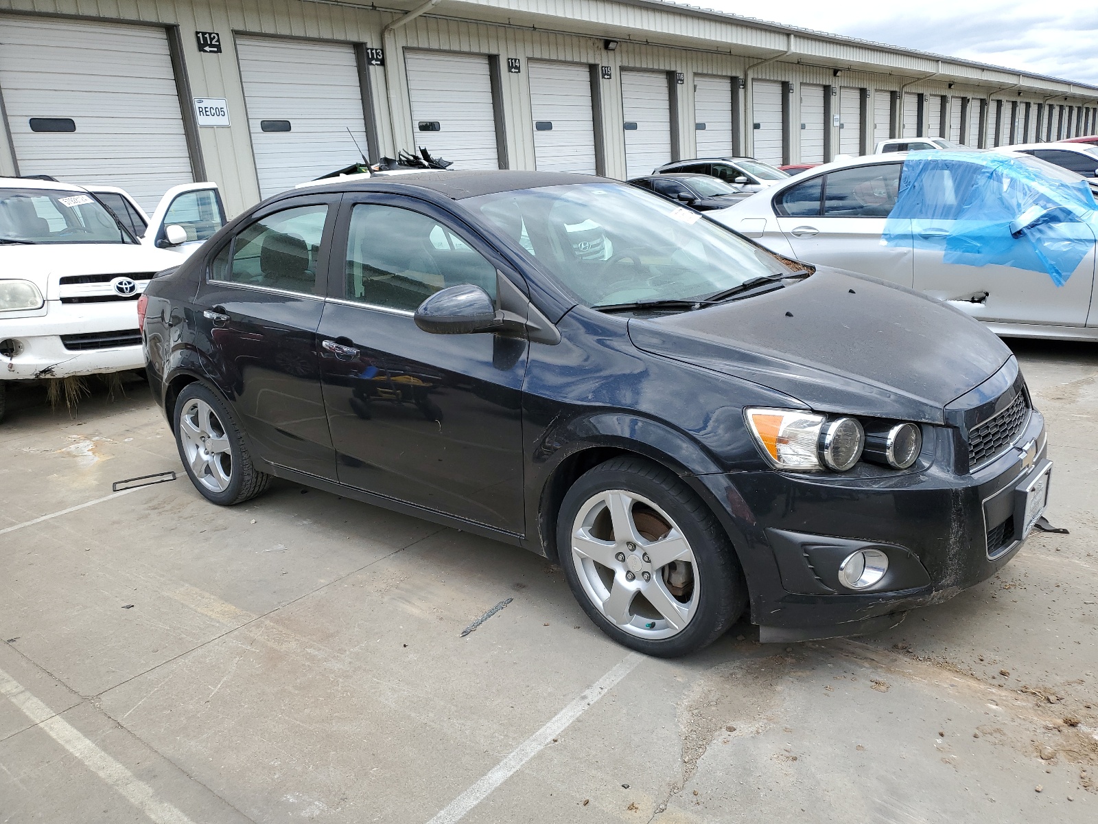 2014 Chevrolet Sonic Ltz vin: 1G1JF5SB5E4149396