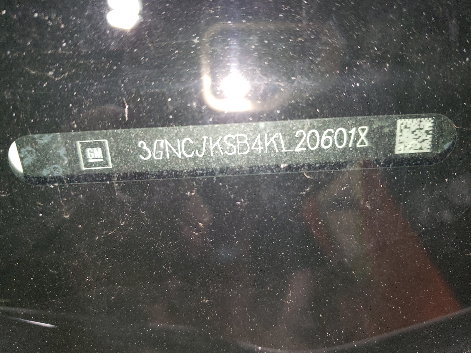 3GNCJKSB4KL206018 2019 Chevrolet Trax Ls