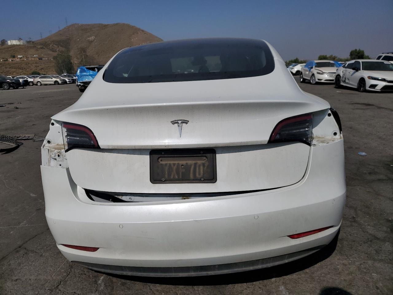 2021 Tesla Model 3 VIN: 5YJ3E1EA6MF095712 Lot: 57707344