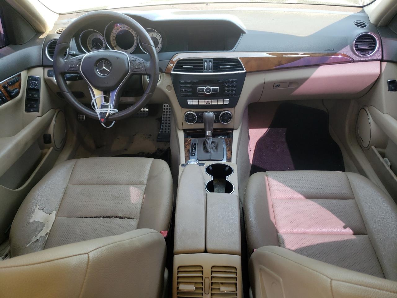 2012 Mercedes-Benz C 250 VIN: WDDGF4HB2CR195924 Lot: 59017764