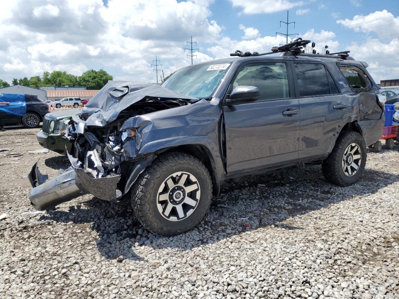 2021 Toyota 4Runner Sr5/Sr5 Premium VIN: JTEPU5JR7M5922654 Lot: 60273274