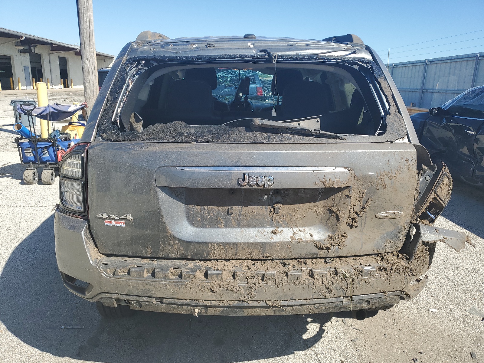 1C4NJDEB7ED501696 2014 Jeep Compass Latitude