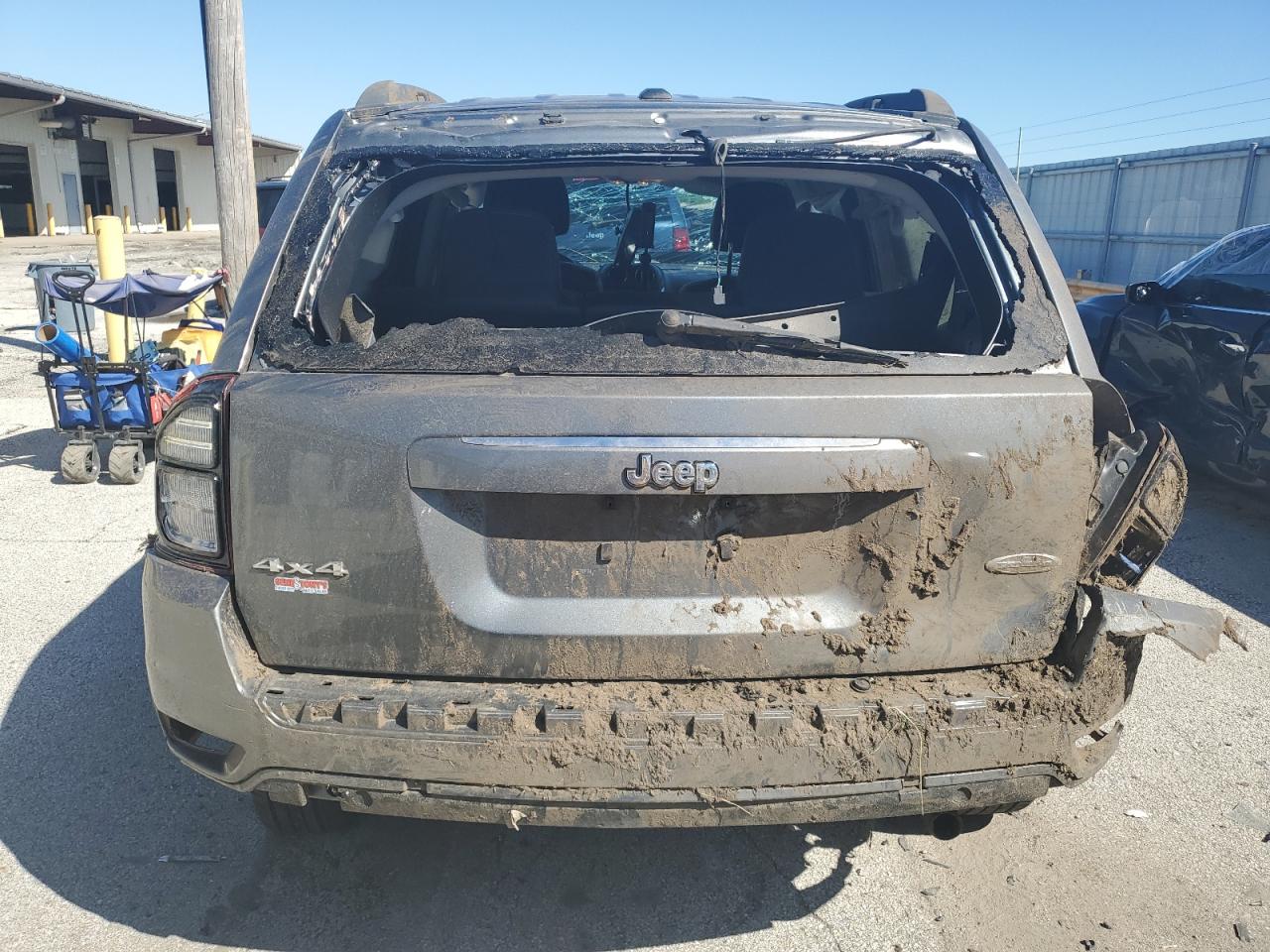 2014 Jeep Compass Latitude VIN: 1C4NJDEB7ED501696 Lot: 58956624