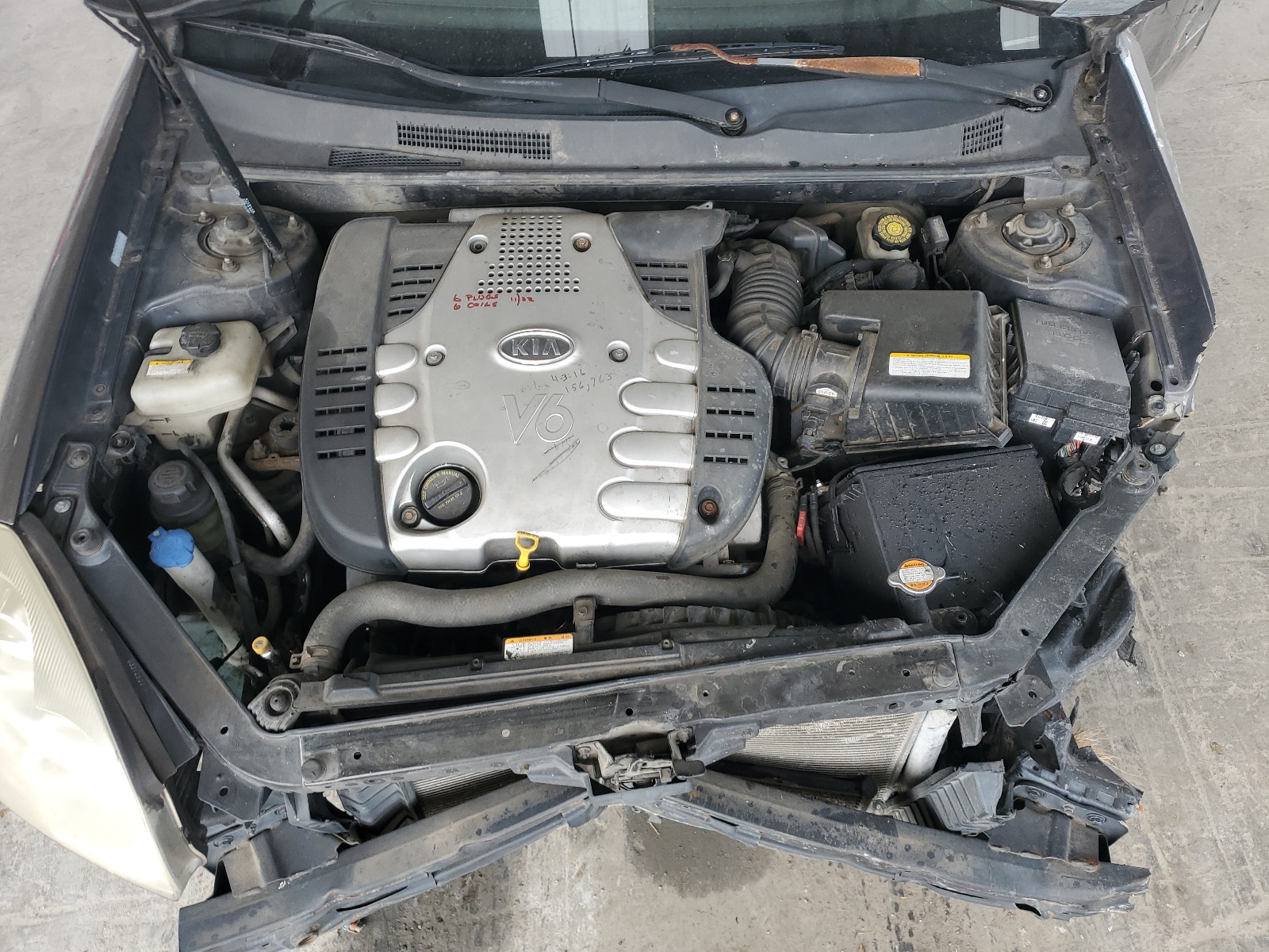 KNAGE124065076025 2006 Kia Optima Lx