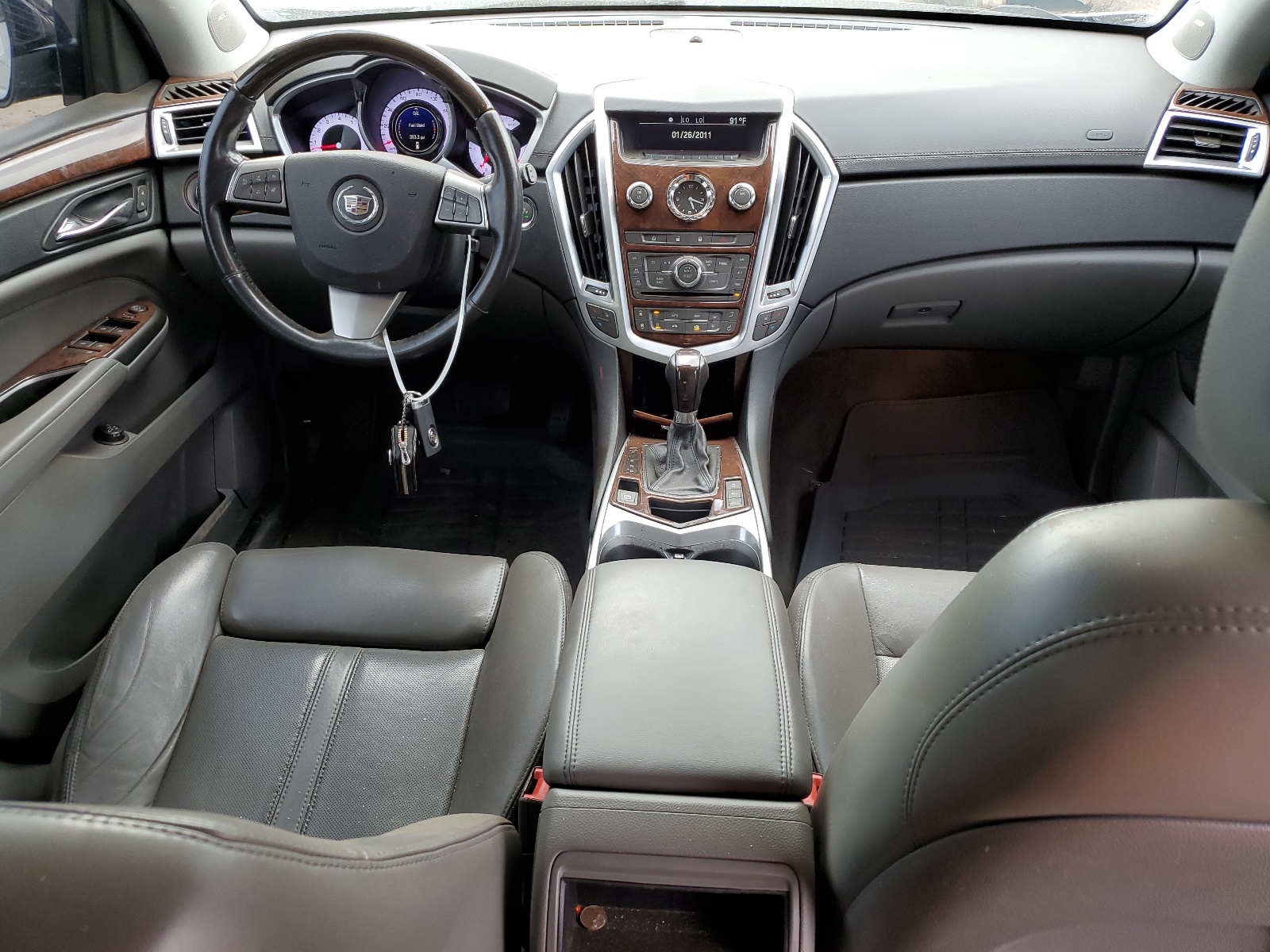 3GYFNDE34CS656845 2012 Cadillac Srx Luxury Collection