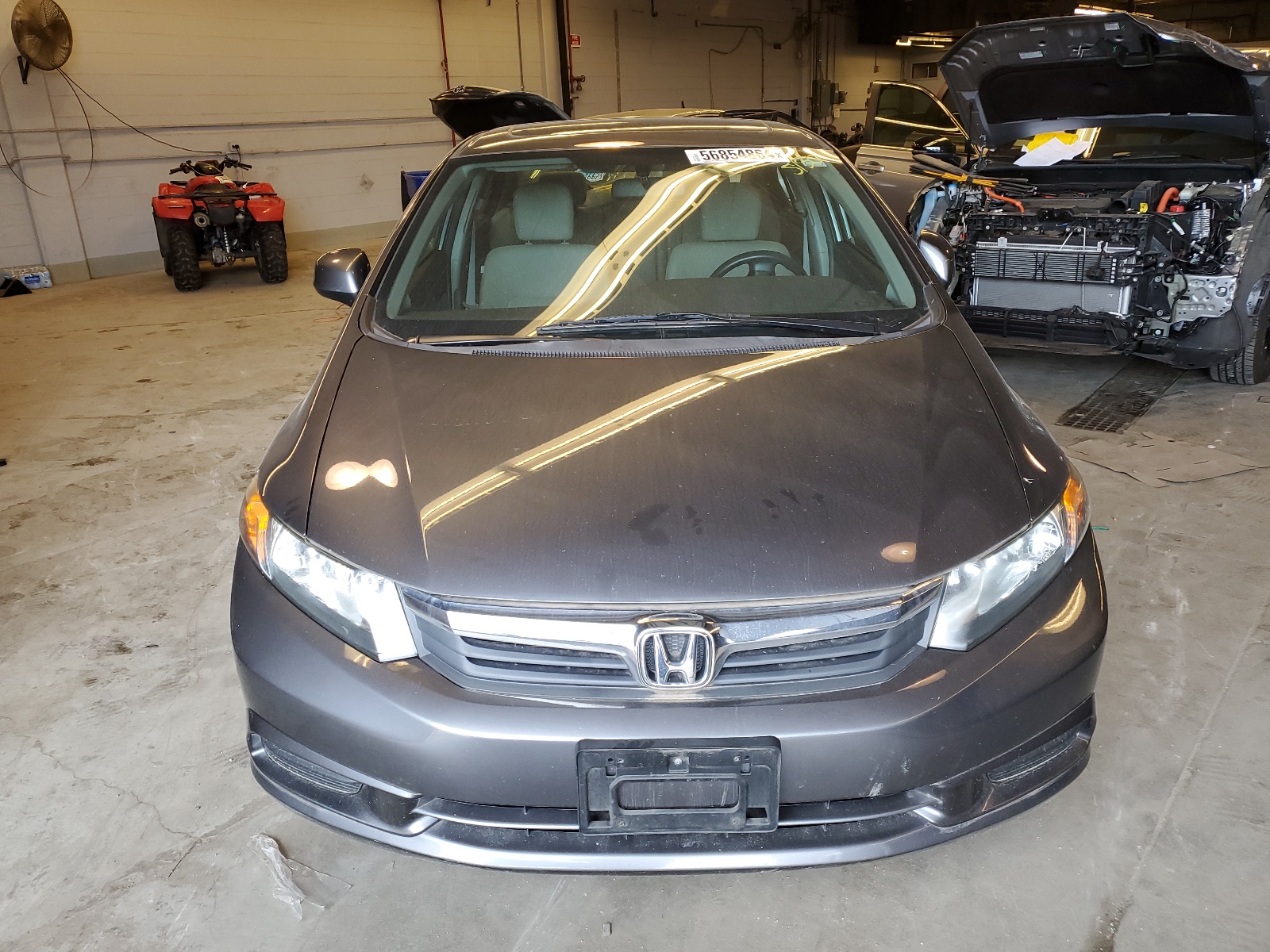 2012 Honda Civic Ex vin: 19XFB2F85CE054256