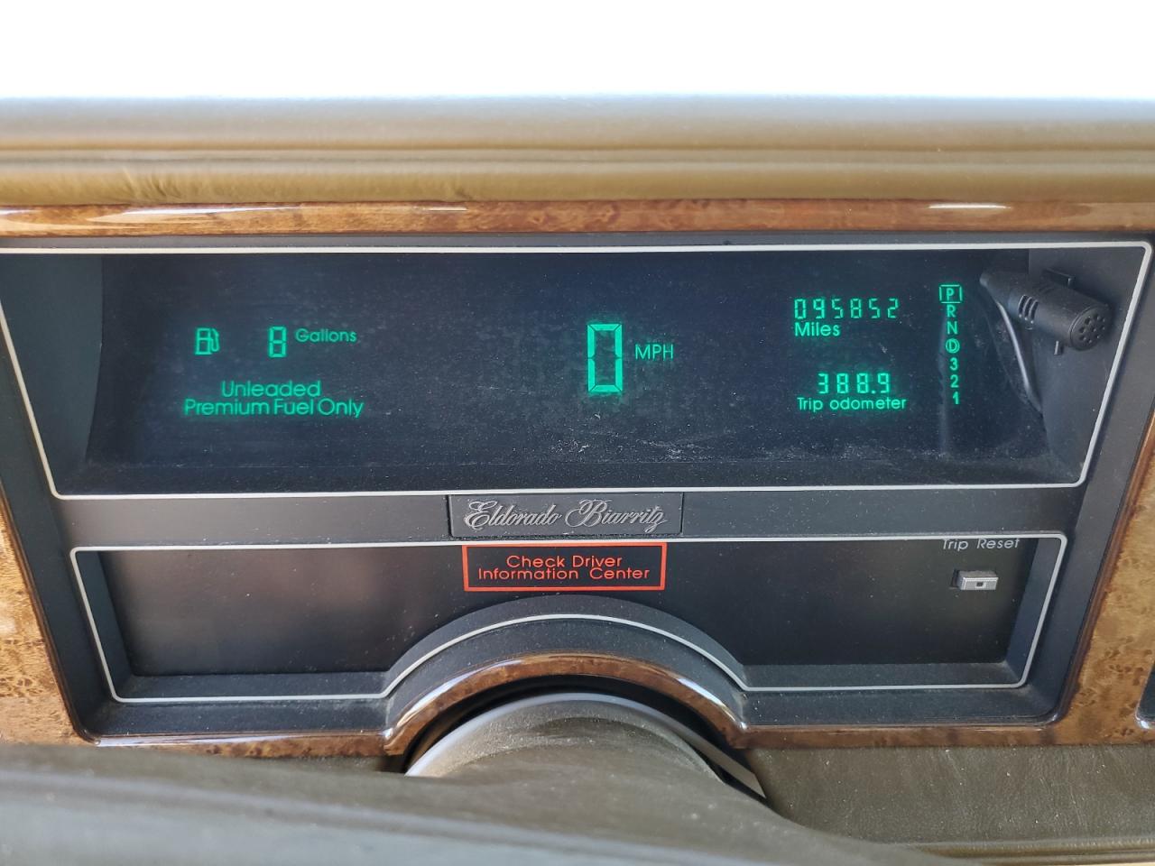 1G6EL13B4MU604362 1991 Cadillac Eldorado