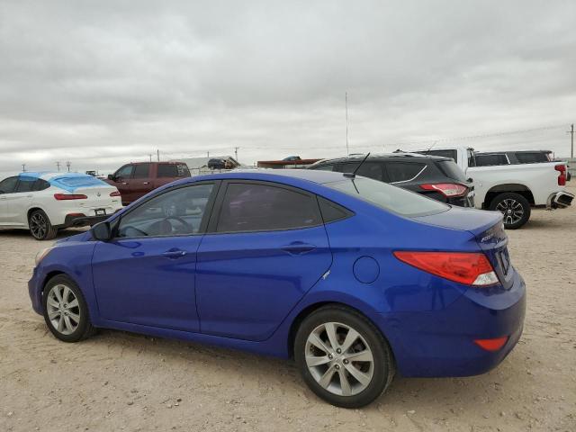  HYUNDAI ACCENT 2012 Синий