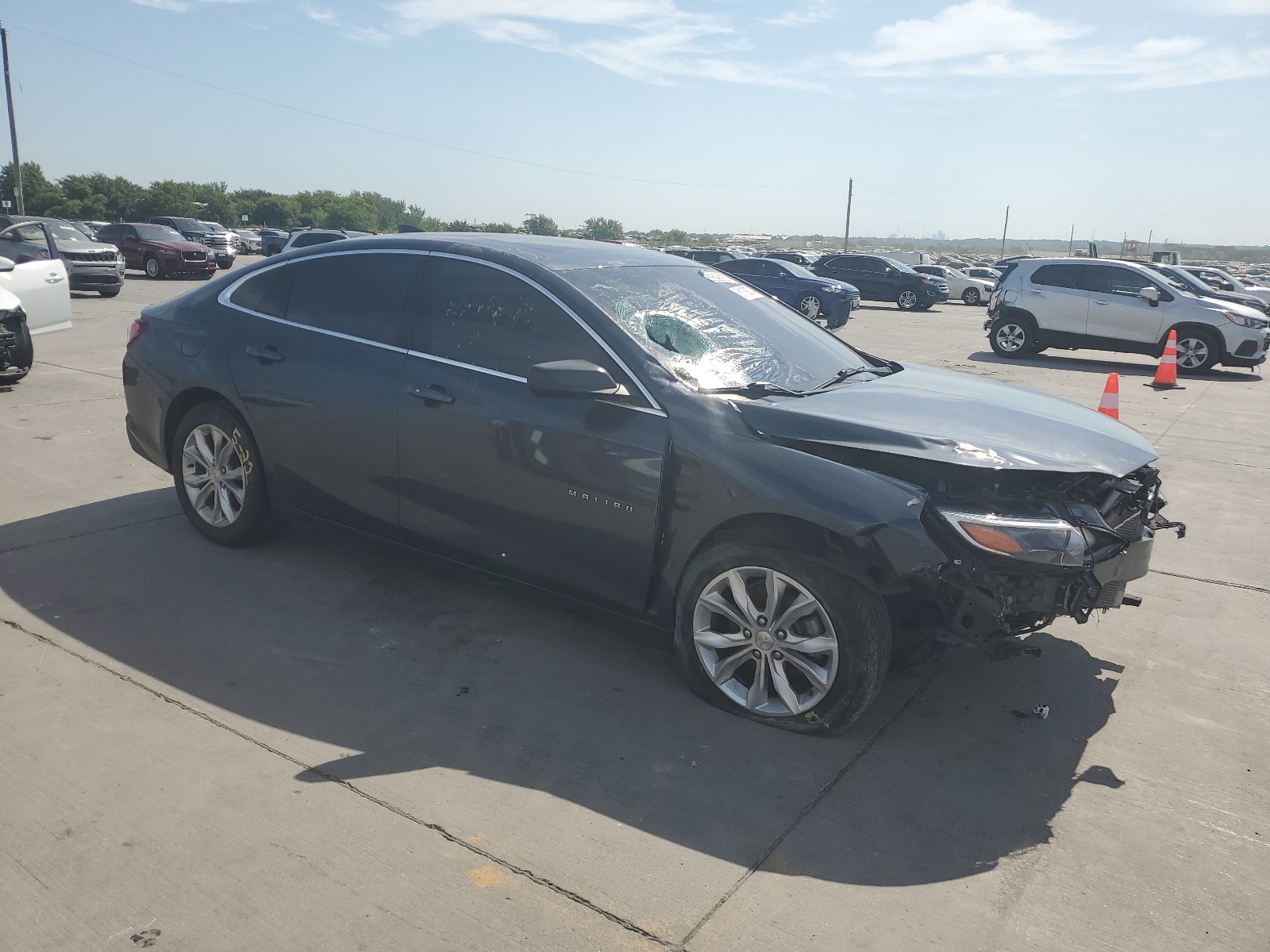 2020 Chevrolet Malibu Lt vin: 1G1ZD5STXLF044078