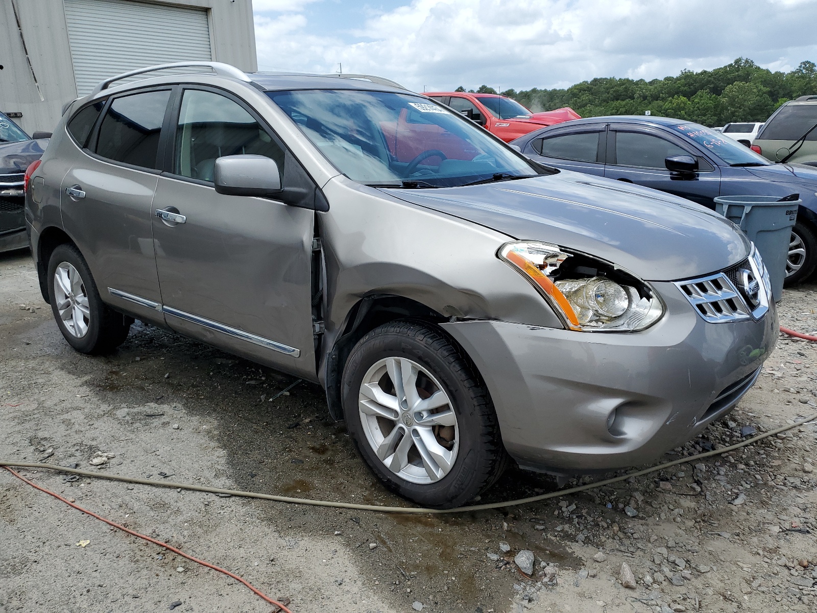 2013 Nissan Rogue S vin: JN8AS5MV7DW600491