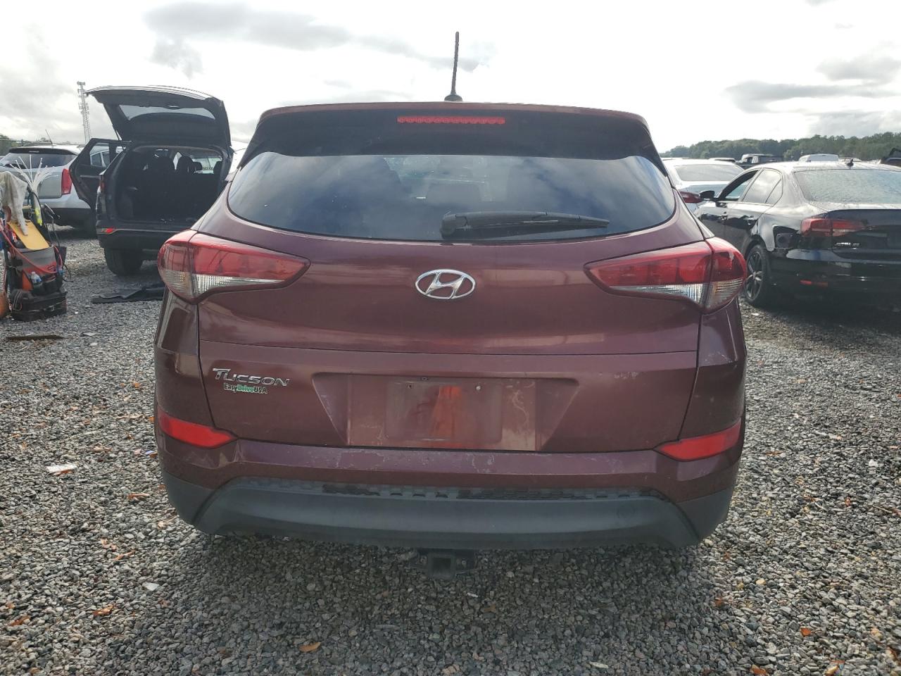 2016 Hyundai Tucson Se VIN: KM8J23A44GU208317 Lot: 59111444