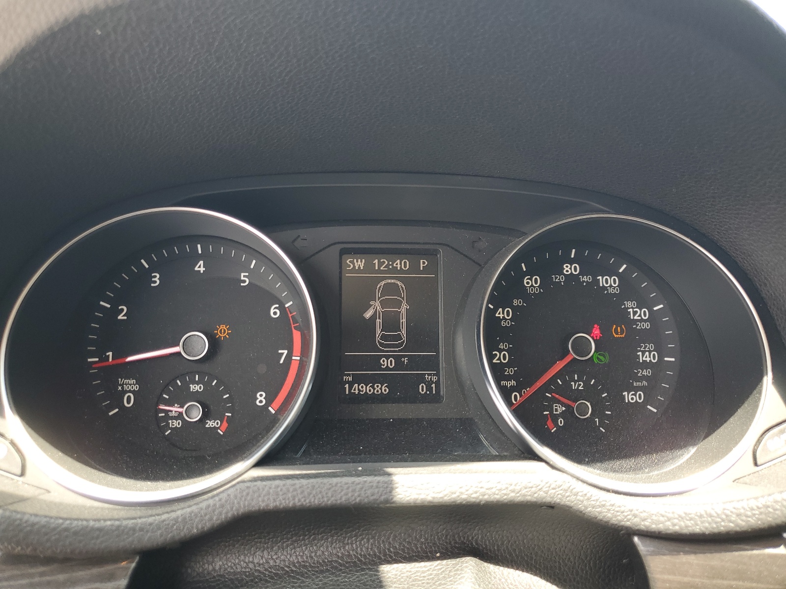 1VWBT7A38HC036009 2017 Volkswagen Passat Se