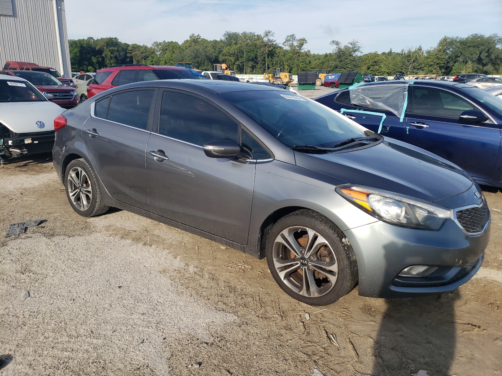 2014 Kia Forte Ex vin: KNAFZ4A81E5169608