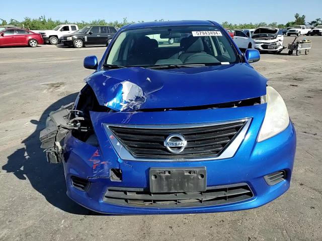 2014 Nissan Versa S VIN: 3N1CN7AP9EL871205 Lot: 57943494