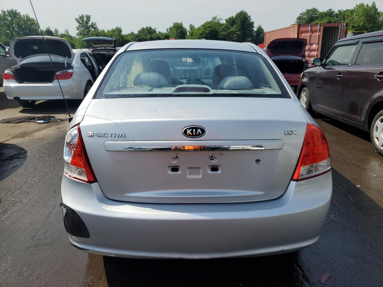 2007 Kia Spectra Ex VIN: KNAFE122775379699 Lot: 60327894