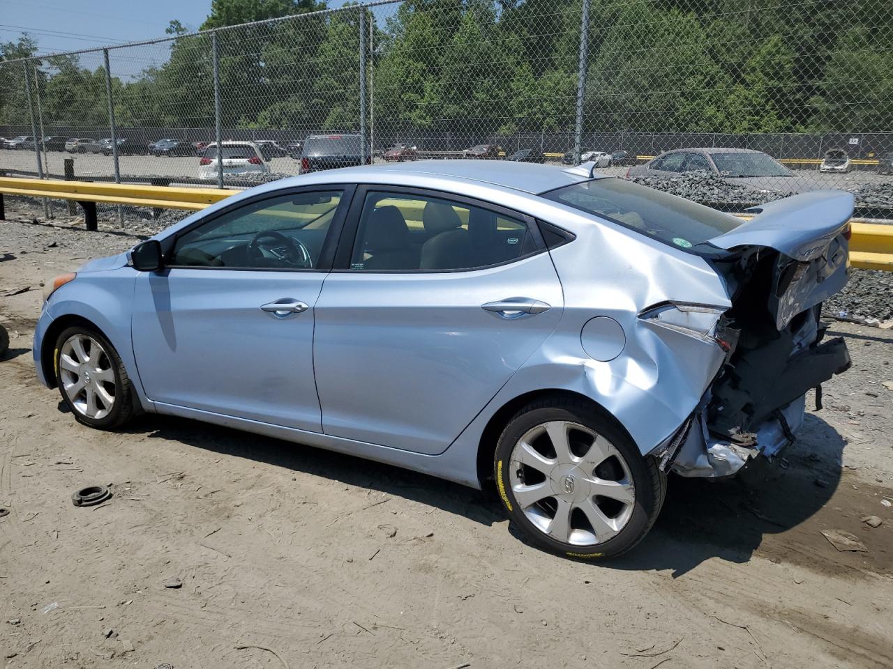 2012 Hyundai Elantra Gls VIN: KMHDH4AE6CU491212 Lot: 58930374