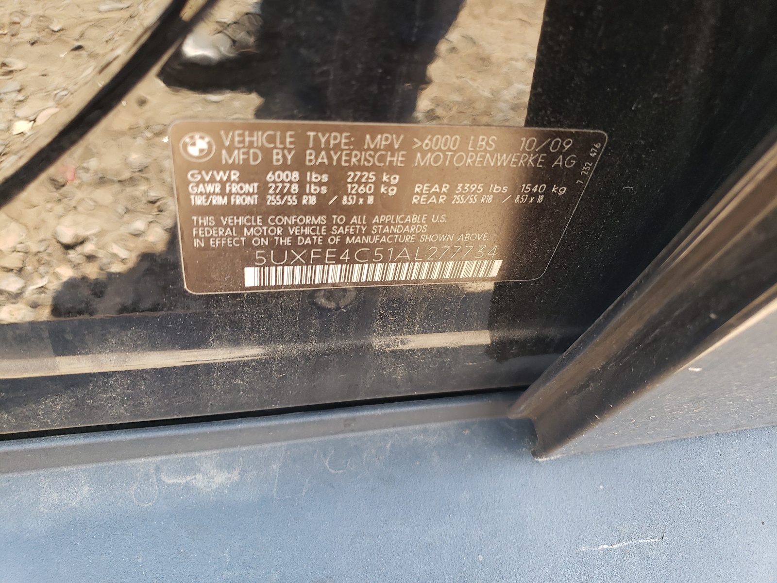 5UXFE4C51AL277734 2010 BMW X5 xDrive30I