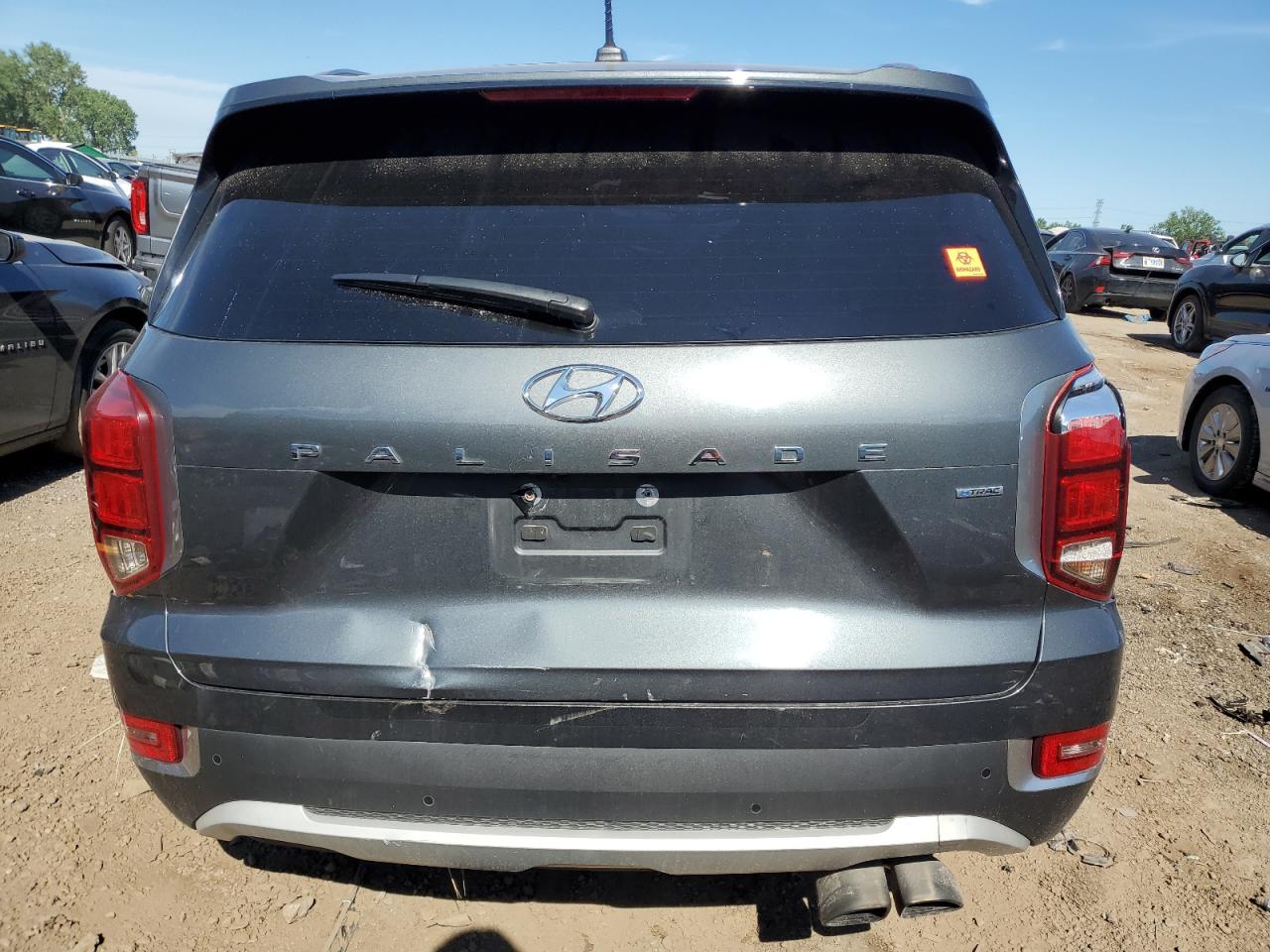 2021 Hyundai Palisade Sel VIN: KM8R2DHE6MU226577 Lot: 59217704