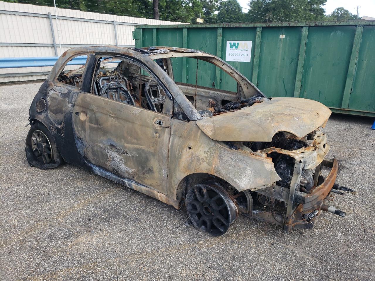 2012 Fiat 500 Pop VIN: 3C3CFFDR0CT352112 Lot: 59119194