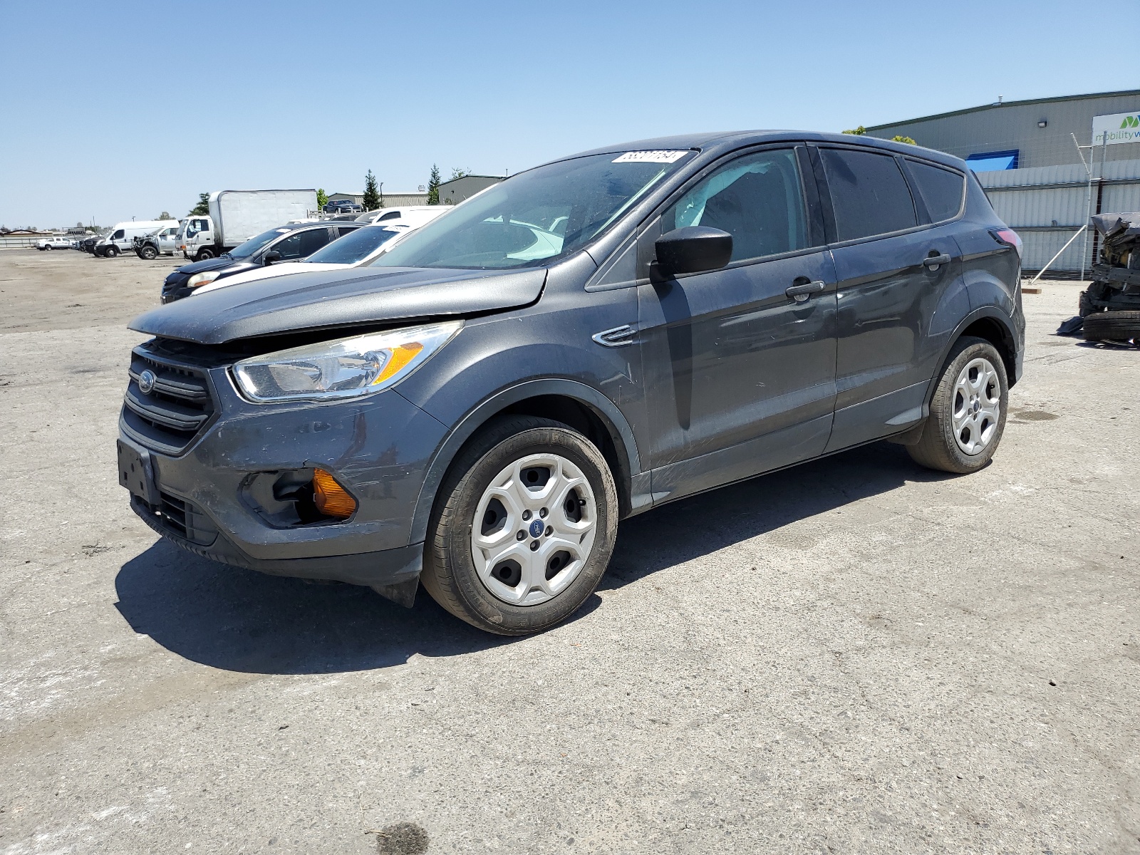 2017 Ford Escape S vin: 1FMCU0F79HUE16683