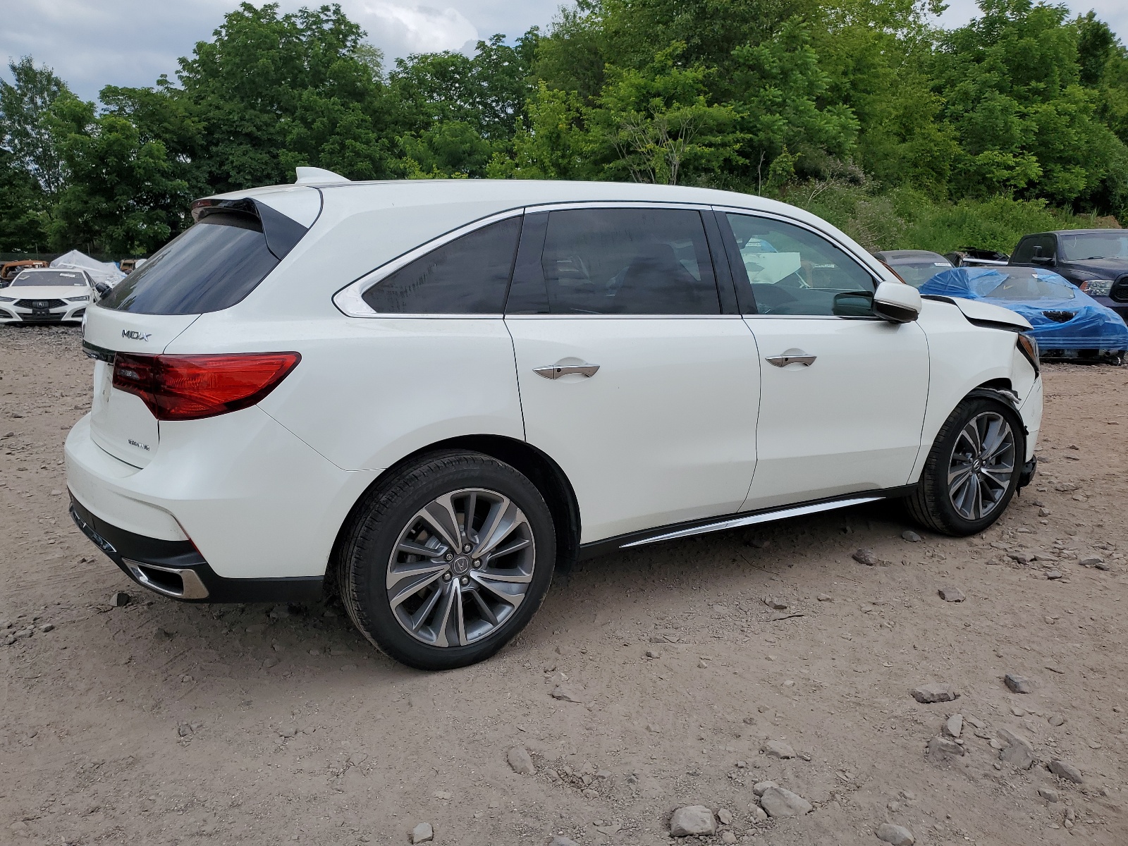 2017 Acura Mdx Technology vin: 5FRYD4H58HB005523